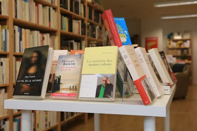 mise en rayon livres